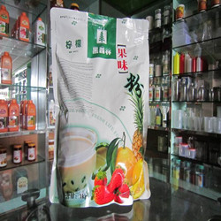 果味粉，华赣供应黑森林柠檬味果味粉，奶茶原料批发