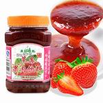 广村草莓果肉饮料浓浆 广村蜂蜜花果茶 草莓茶 1KG